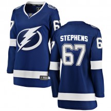 Women's Fanatics Branded Tampa Bay Lightning Mitchell Stephens Blue Home Jersey - Breakaway