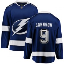 Men's Fanatics Branded Tampa Bay Lightning Tyler Johnson Blue Home Jersey - Breakaway