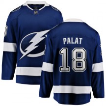 Youth Fanatics Branded Tampa Bay Lightning Ondrej Palat Blue Home Jersey - Breakaway