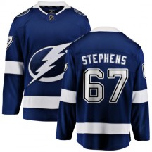 Men's Fanatics Branded Tampa Bay Lightning Mitchell Stephens Blue Home Jersey - Breakaway