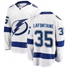 Men's Fanatics Branded Tampa Bay Lightning Jack LaFontaine White Away Jersey - Breakaway