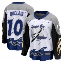 Youth Fanatics Branded Tampa Bay Lightning Anthony Duclair White Special Edition 2.0 Jersey - Breakaway