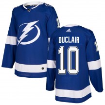 Youth Adidas Tampa Bay Lightning Anthony Duclair Blue Home Jersey - Authentic