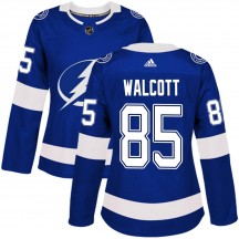 Women's Adidas Tampa Bay Lightning Daniel Walcott Blue Home Jersey - Authentic