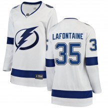 Women's Fanatics Branded Tampa Bay Lightning Jack LaFontaine White Away Jersey - Breakaway