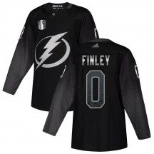 Men's Adidas Tampa Bay Lightning Jack Finley Black Alternate 2022 Stanley Cup Final Jersey - Authentic