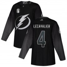 Men's Adidas Tampa Bay Lightning Vincent Lecavalier Black Alternate 2022 Stanley Cup Final Jersey - Authentic