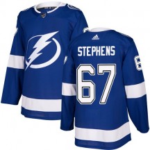 Youth Adidas Tampa Bay Lightning Mitchell Stephens Royal Blue Home Jersey - Authentic