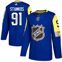 Men's Adidas Tampa Bay Lightning Steven Stamkos Royal Blue 2018 All-Star Atlantic Division Jersey - Authentic