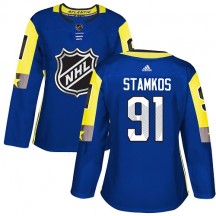Women's Adidas Tampa Bay Lightning Steven Stamkos Royal Blue 2018 All-Star Atlantic Division Jersey - Authentic