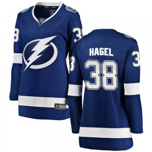 Women's Fanatics Branded Tampa Bay Lightning Brandon Hagel Blue Home Jersey - Breakaway