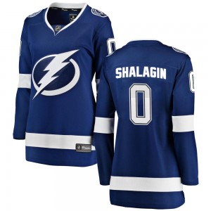 Women's Fanatics Branded Tampa Bay Lightning Mikhail Shalagin Blue Home Jersey - Breakaway