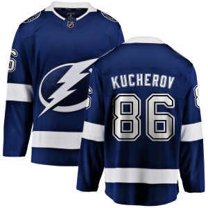 Men's Fanatics Branded Tampa Bay Lightning Nikita Kucherov Blue Home Jersey - Breakaway