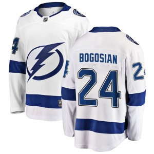 Men's Fanatics Branded Tampa Bay Lightning Zach Bogosian White Away Jersey - Breakaway