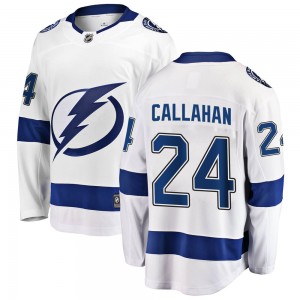 Men's Fanatics Branded Tampa Bay Lightning Ryan Callahan White Away Jersey - Breakaway