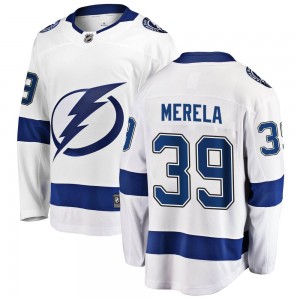 Men's Fanatics Branded Tampa Bay Lightning Waltteri Merela White Away Jersey - Breakaway