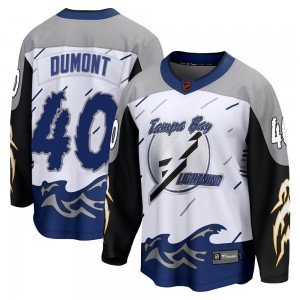 Youth Fanatics Branded Tampa Bay Lightning Gabriel Dumont White Special Edition 2.0 Jersey - Breakaway