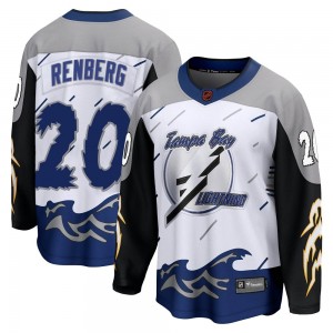 Youth Fanatics Branded Tampa Bay Lightning Mikael Renberg White Special Edition 2.0 Jersey - Breakaway
