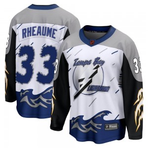 Youth Fanatics Branded Tampa Bay Lightning Manon Rheaume White Special Edition 2.0 Jersey - Breakaway