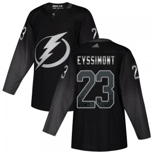 Youth Adidas Tampa Bay Lightning Michael Eyssimont Black Alternate Jersey - Authentic