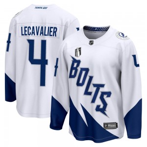 Youth Fanatics Branded Tampa Bay Lightning Vincent Lecavalier White 2022 Stadium Series 2022 Stanley Cup Final Jersey - Breakawa