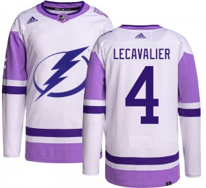 Youth Adidas Tampa Bay Lightning Vincent Lecavalier Hockey Fights Cancer Jersey - Authentic