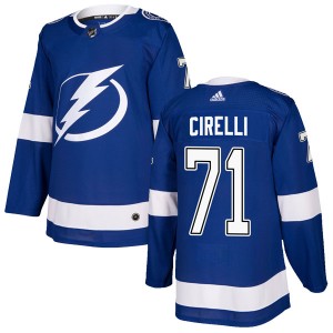 Youth Adidas Tampa Bay Lightning Anthony Cirelli Blue Home Jersey - Authentic