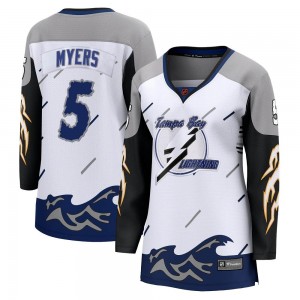 Women's Fanatics Branded Tampa Bay Lightning Philippe Myers White Special Edition 2.0 Jersey - Breakaway
