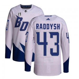 Youth Adidas Tampa Bay Lightning Darren Raddysh White 2022 Stadium Series Primegreen 2022 Stanley Cup Final Jersey - Authentic