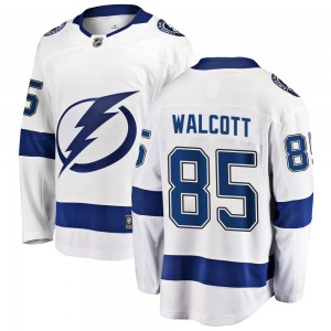 Youth Fanatics Branded Tampa Bay Lightning Daniel Walcott White Away Jersey - Breakaway