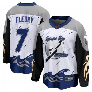 Men's Fanatics Branded Tampa Bay Lightning Haydn Fleury White Special Edition 2.0 Jersey - Breakaway
