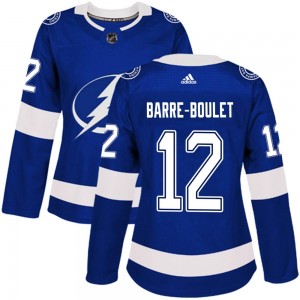 Women's Adidas Tampa Bay Lightning Alex Barre-Boulet Blue Home Jersey - Authentic