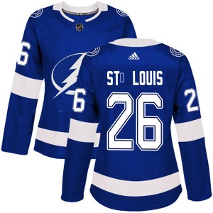 Women's Adidas Tampa Bay Lightning Martin St. Louis Blue Home Jersey - Authentic
