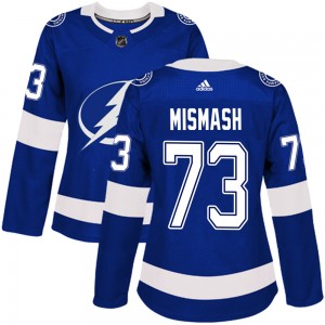 Women's Adidas Tampa Bay Lightning Grant Mismash Blue Home Jersey - Authentic