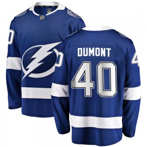 Youth Fanatics Branded Tampa Bay Lightning Gabriel Dumont Blue Home Jersey - Breakaway