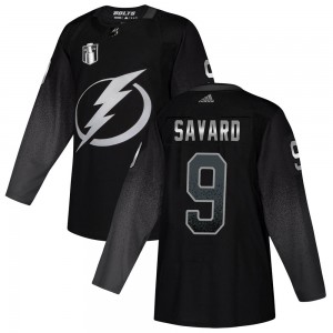 Youth Adidas Tampa Bay Lightning Denis Savard Black Alternate 2022 Stanley Cup Final Jersey - Authentic