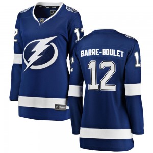 Women's Fanatics Branded Tampa Bay Lightning Alex Barre-Boulet Blue Home Jersey - Breakaway