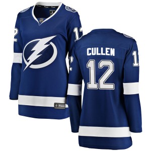 Women's Fanatics Branded Tampa Bay Lightning John Cullen Blue Home Jersey - Breakaway