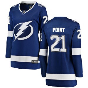 Women's Fanatics Branded Tampa Bay Lightning Brayden Point Blue Home Jersey - Breakaway