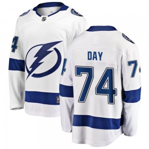 Men's Fanatics Branded Tampa Bay Lightning Sean Day White Away Jersey - Breakaway
