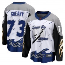 Youth Fanatics Branded Tampa Bay Lightning Conor Sheary White Special Edition 2.0 Jersey - Breakaway