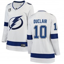 Women's Fanatics Branded Tampa Bay Lightning Anthony Duclair White Away 2022 Stanley Cup Final Jersey - Breakaway