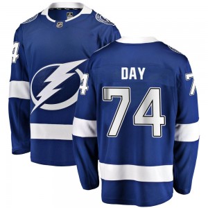 Men's Fanatics Branded Tampa Bay Lightning Sean Day Blue Home Jersey - Breakaway