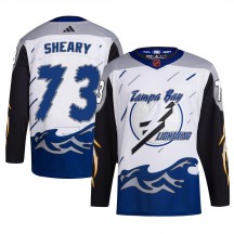 Youth Adidas Tampa Bay Lightning Conor Sheary White Reverse Retro 2.0 Jersey - Authentic