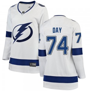 Women's Fanatics Branded Tampa Bay Lightning Sean Day White Away Jersey - Breakaway