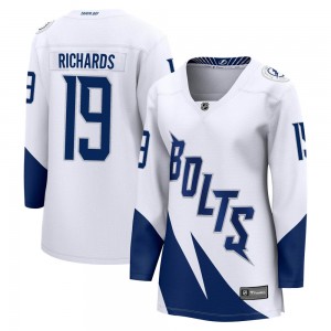 Women's Fanatics Branded Tampa Bay Lightning Brad Richards White 2022 Stadium Series Jersey - Breakaway